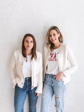 One/Third Cream Tweed Jacket